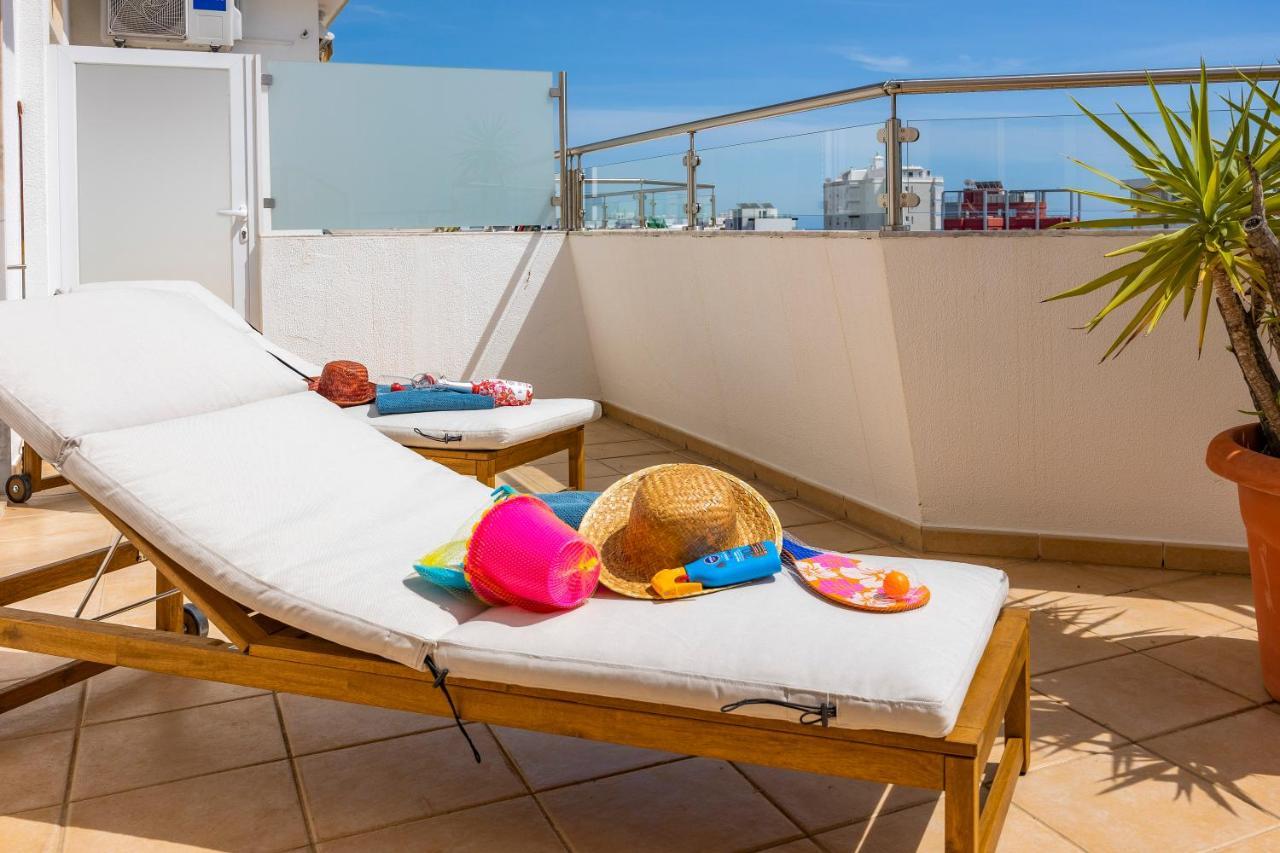 Seaview Penthouse In Algarve With Spacious Terrace Куартейра Екстериор снимка